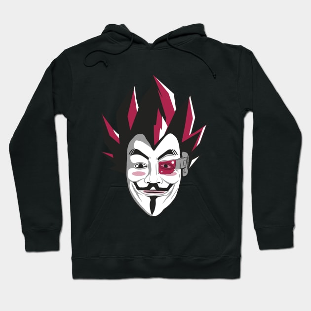 V for Vegeta Hoodie by MOLROD